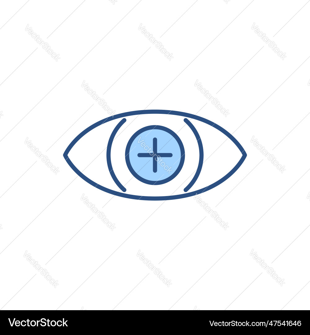Hyperopia related icon Hyperopia related icon vector image