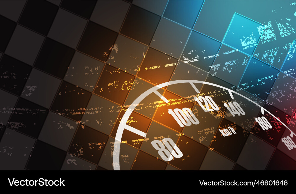Racing square background abstraction in Racing square background abstraction in vector image