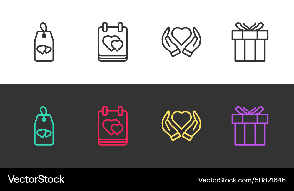 Set line please do not disturb with heart Set line please do not disturb with heart Vector Image