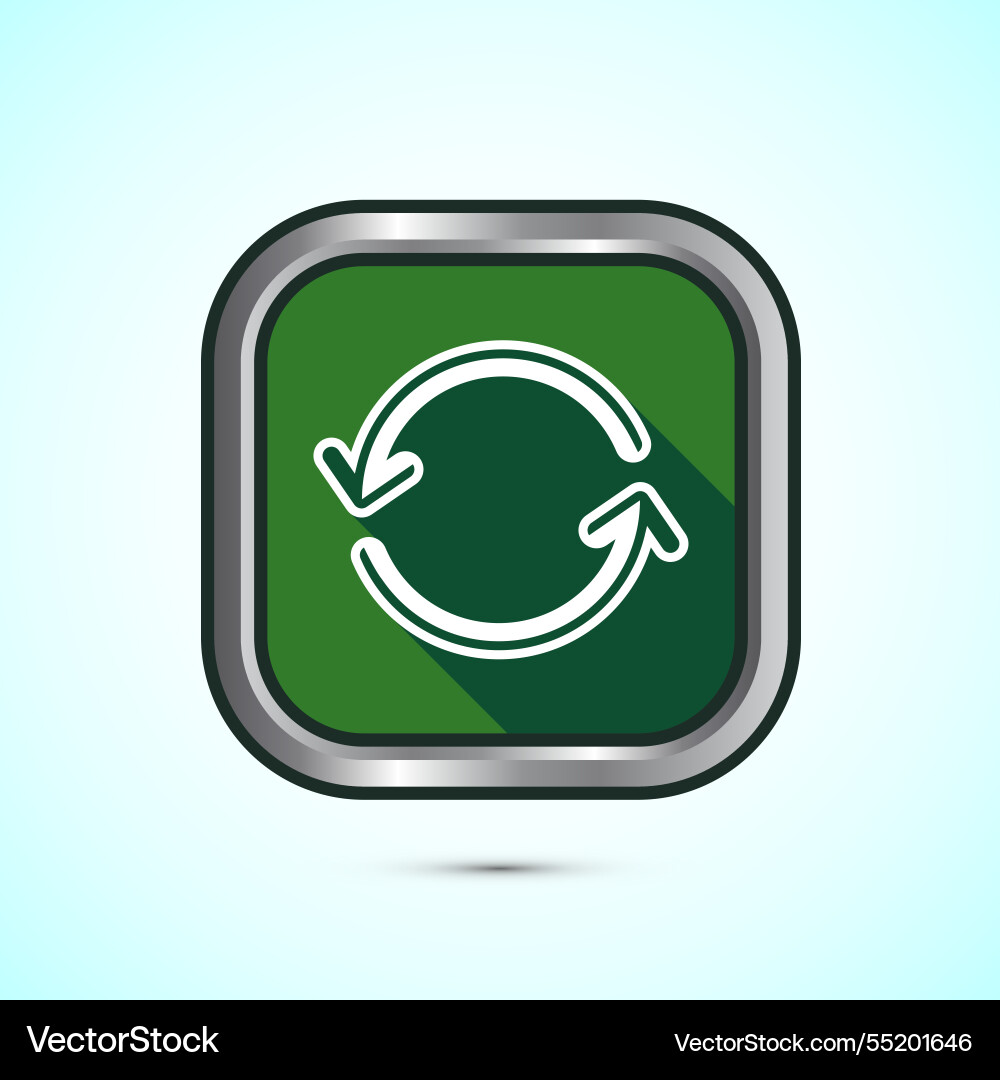 Sync processing icon design synchronization Sync processing icon design synchronization vector image
