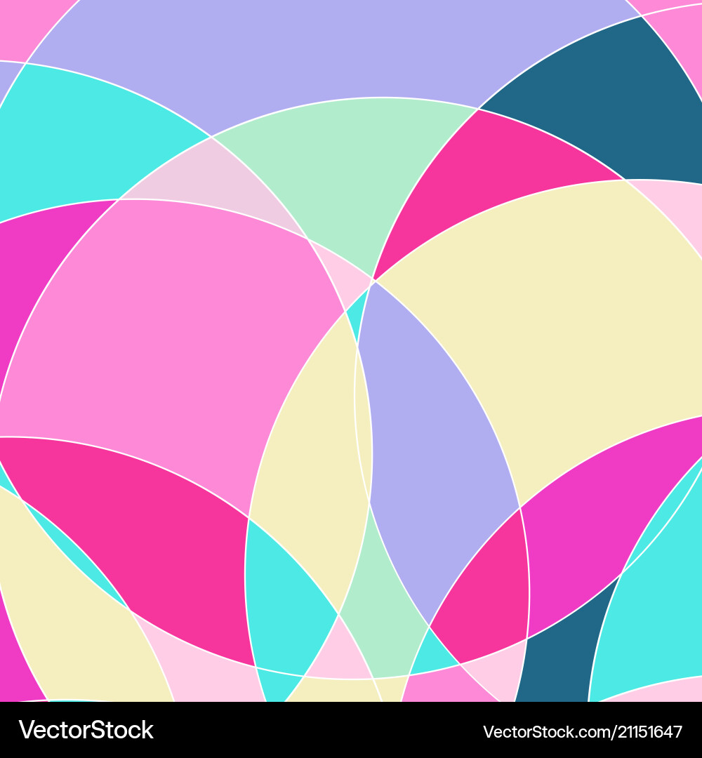 Abstract pattern with multi-colored parts vector image