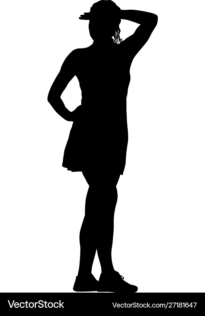 Schwarze Silhouetten Frau mit Arm angehoben Schwarze Silhouetten Frau mit Arm angehoben vektorbild