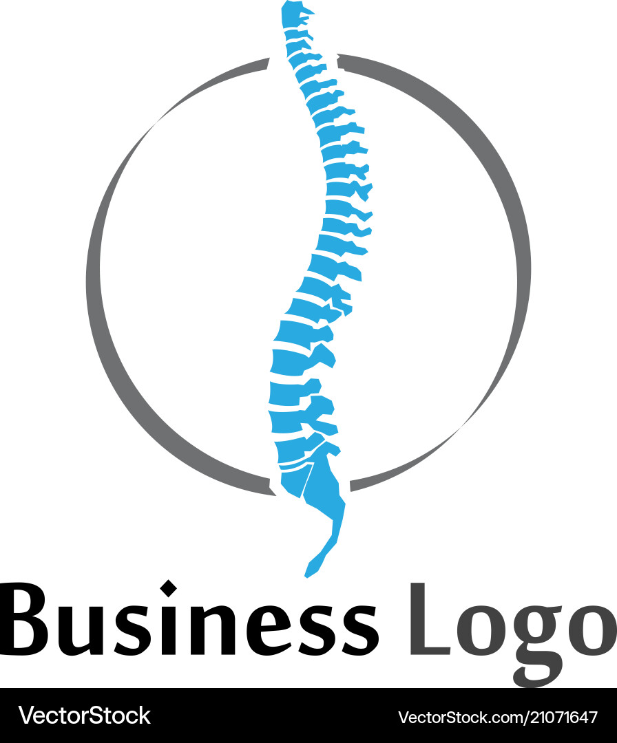 Spine Diagnostik Symbol Logo Vorlage Design Spine Diagnostik Symbol Logo Vorlage Design vektorbild