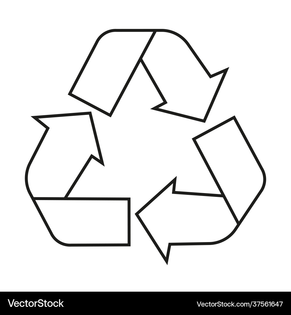 Wiederverwenden Symbol Müllreduktion Wiederverwenden Symbol Müllreduktion vektorbild