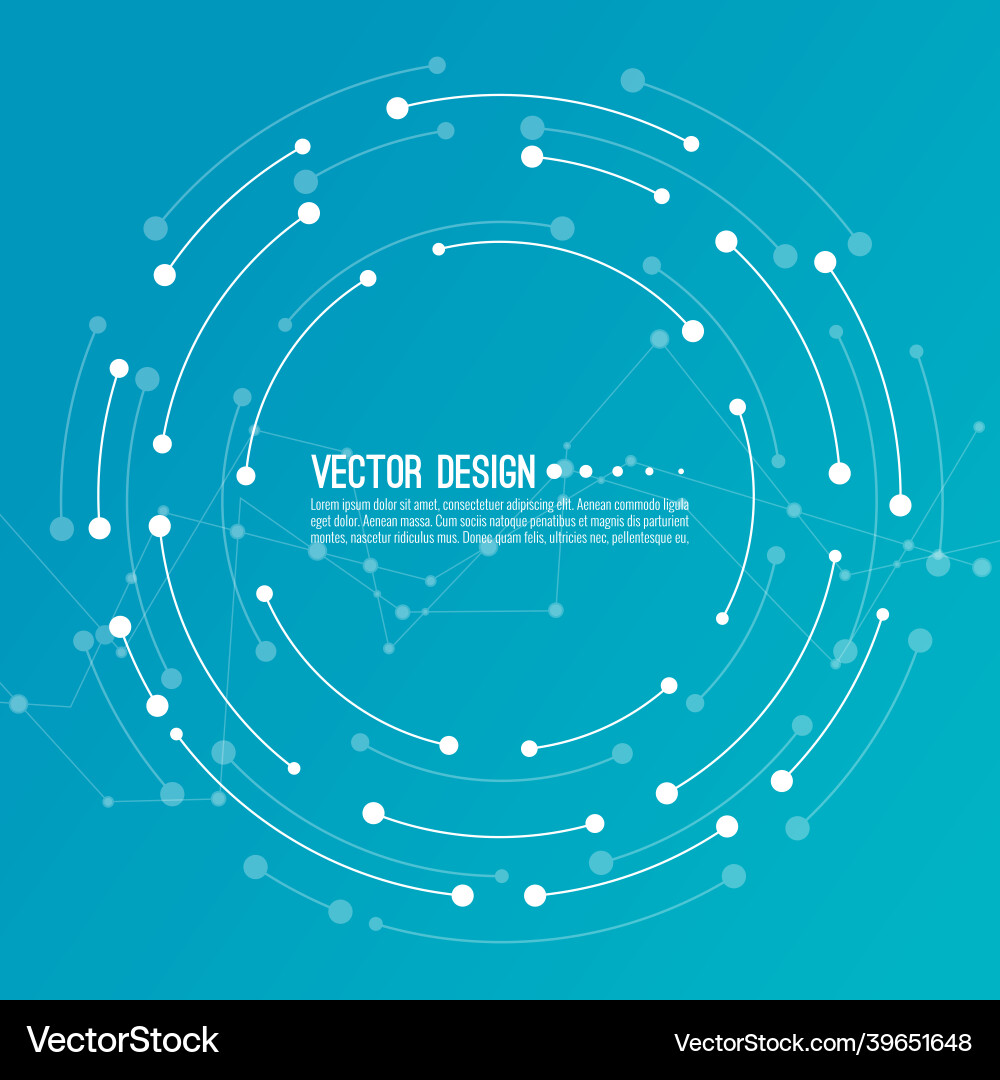 Abstract background with circles Abstract background with circles vector image