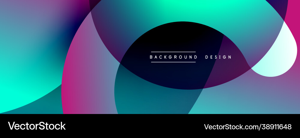 Abstract overlapping lines and circles geometric Abstract overlapping lines and circles geometric vector image