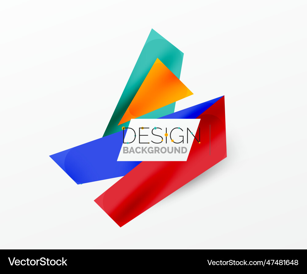 Background abstract overlapping shapes minimal Background abstract overlapping shapes minimal Vector Image