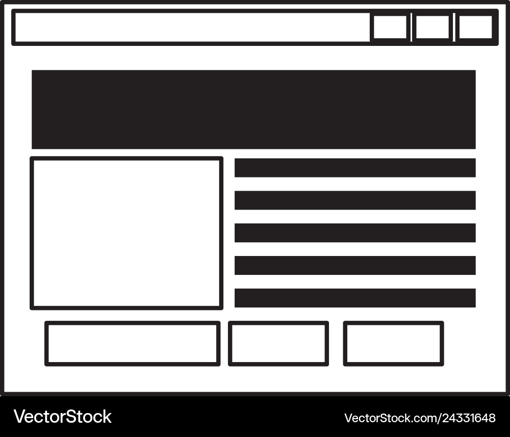 Document web information Document web information vector image