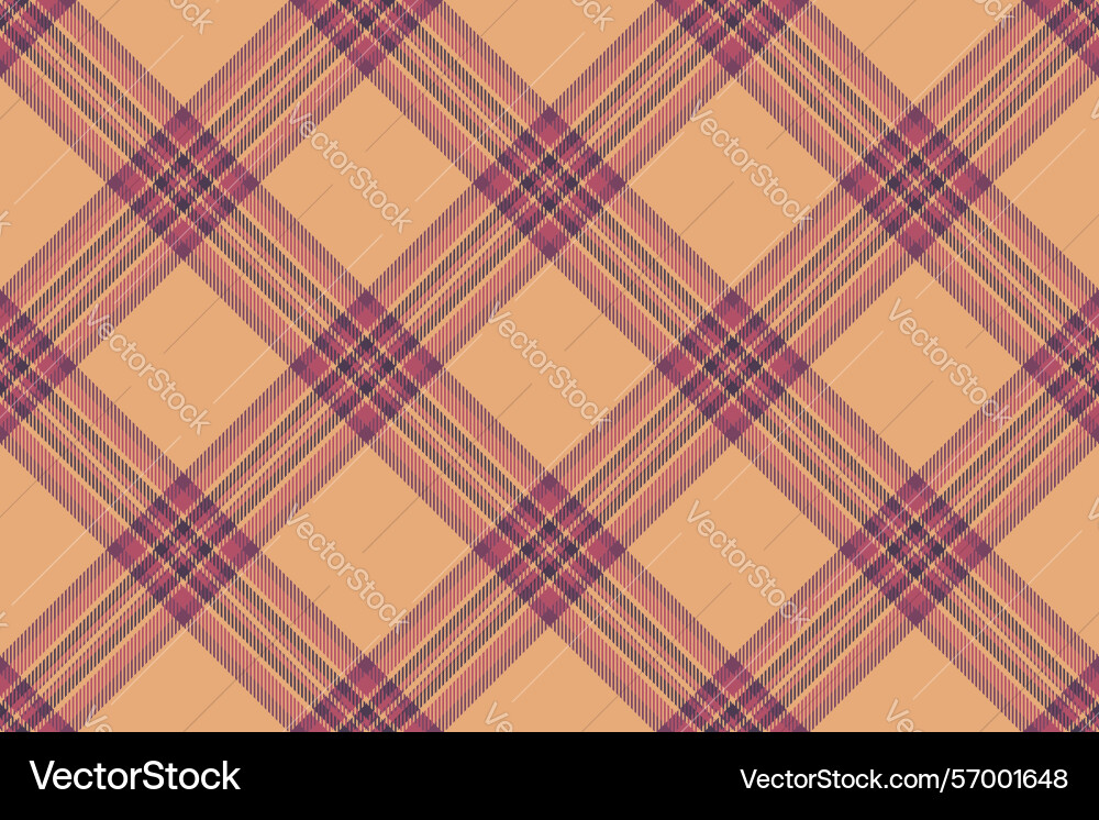 Elegant peach and mauve diagonal plaid pattern Elegant peach and mauve diagonal plaid pattern Vector Image
