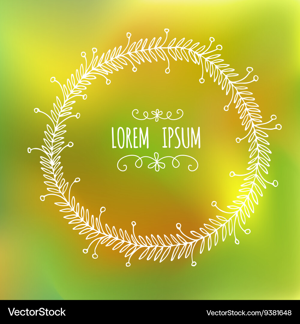 Graphic frames for text Vector Image