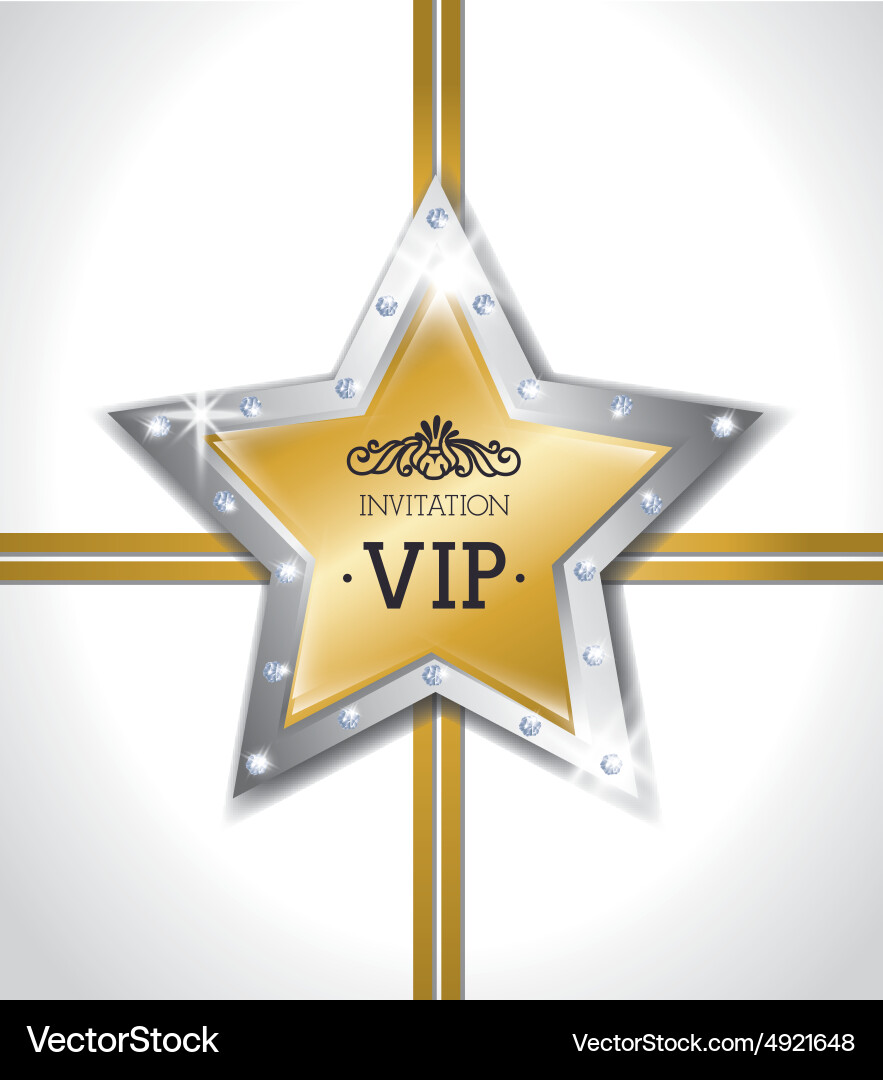 Vip design Royalty Free Vector Image - VectorStock
