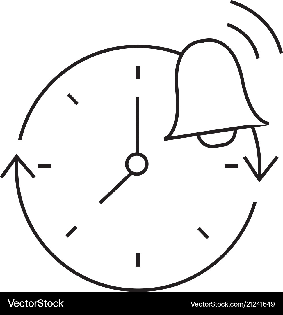 Abstract clock object Abstract clock object vector image
