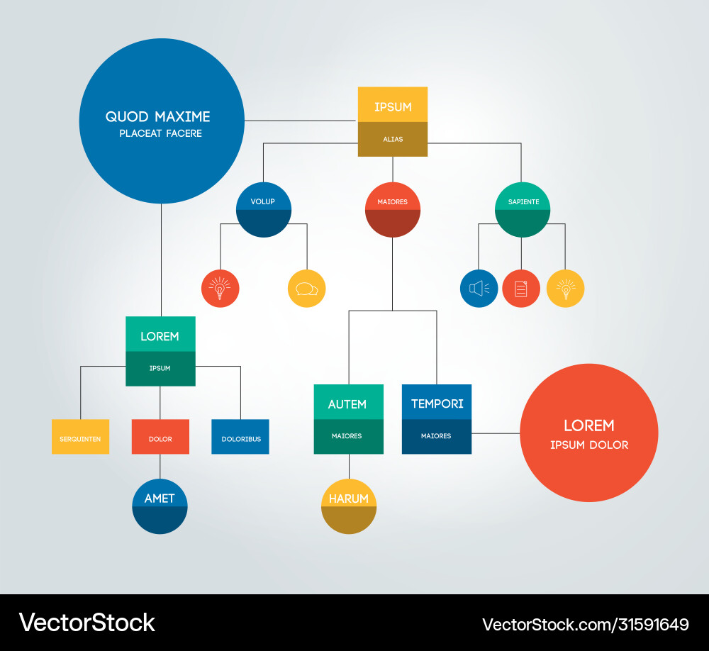 Flowchart template scheme diagram infographic Flowchart template scheme diagram infographic Vector Image