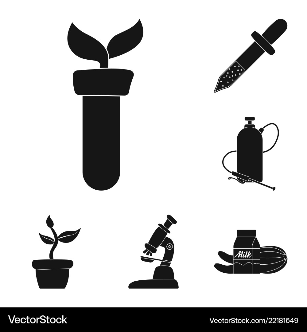 Isolated object of and symbol collection Isolated object of and symbol collection vector image