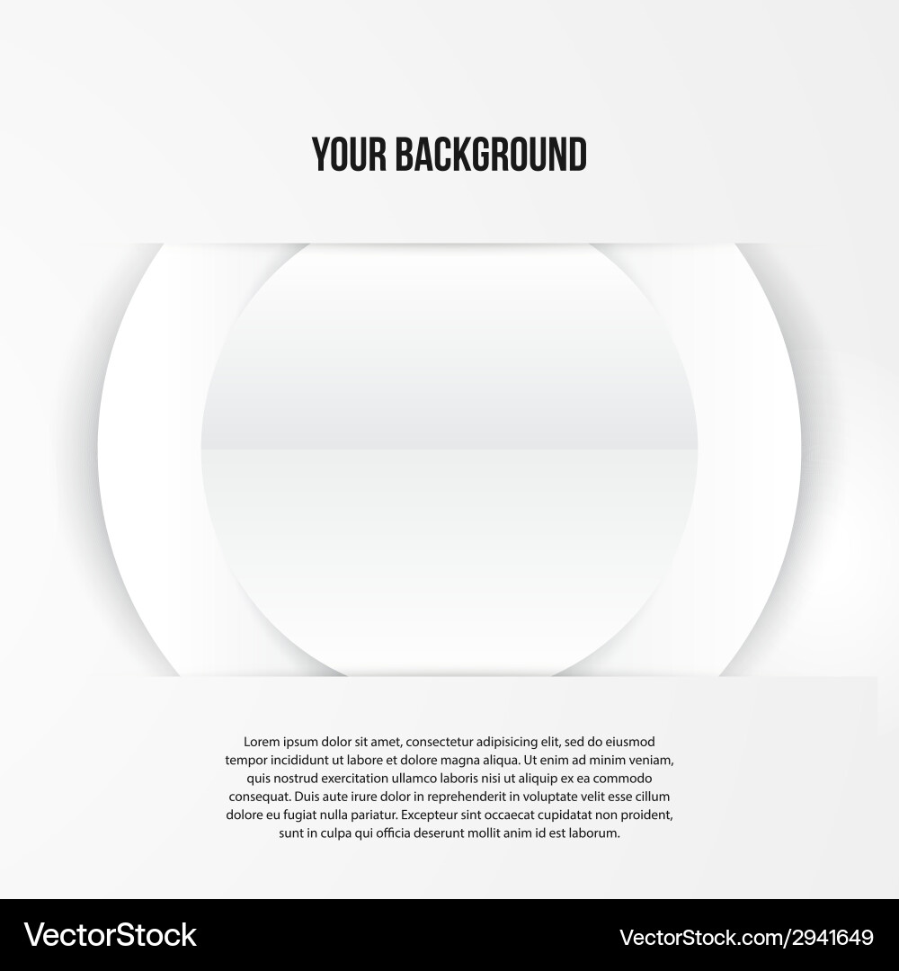 Modern Abstract Circles Pattern vector image