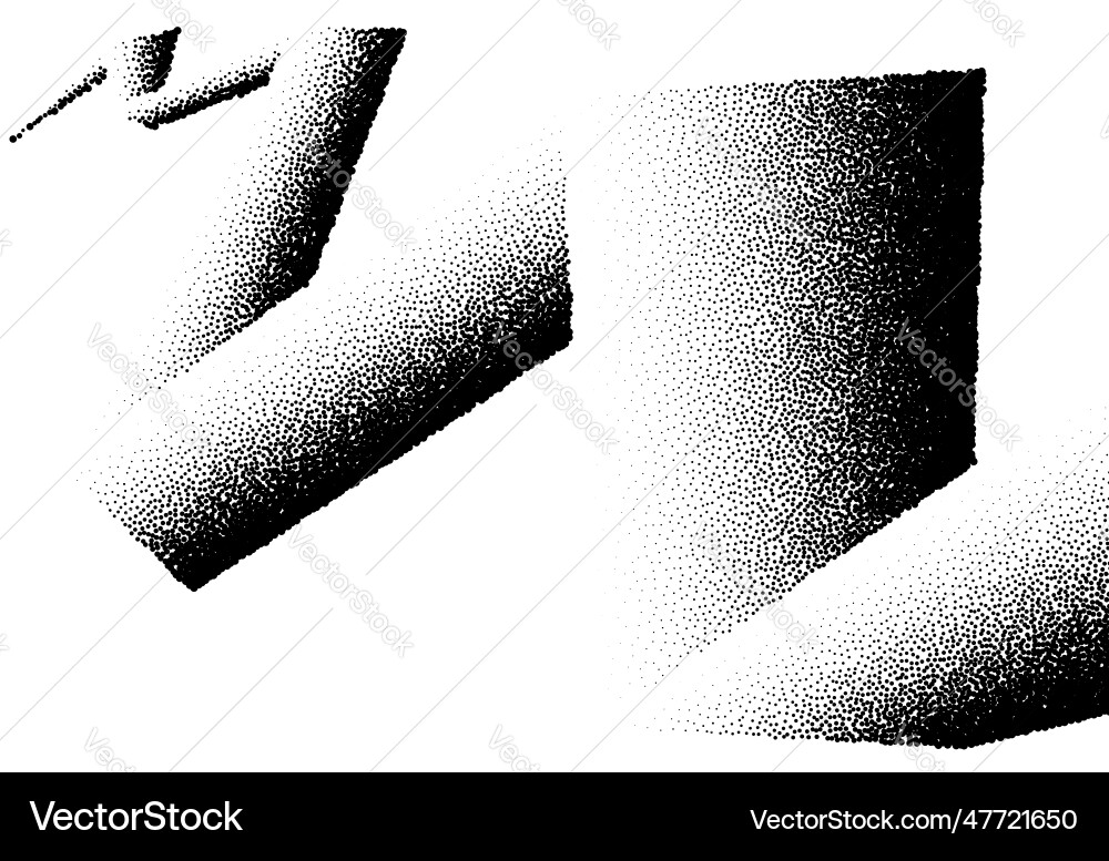 Abstract background with wave of scattered dots Abstract background with wave of scattered dots vector image