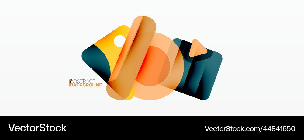 Line triangle square and circle primitive Line triangle square and circle primitive Vector Image