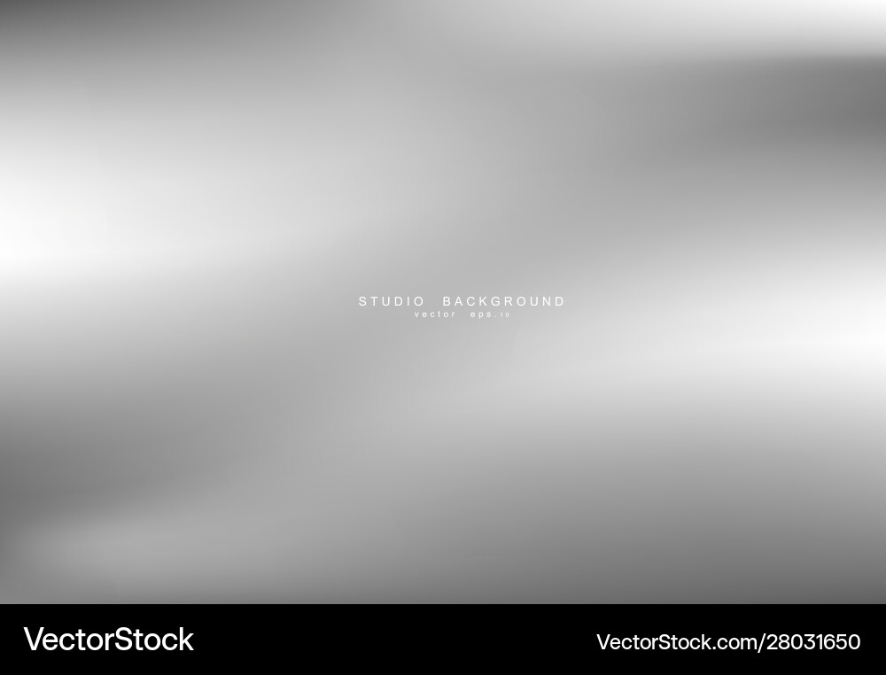 Smooth Gray Gradient Background vector image