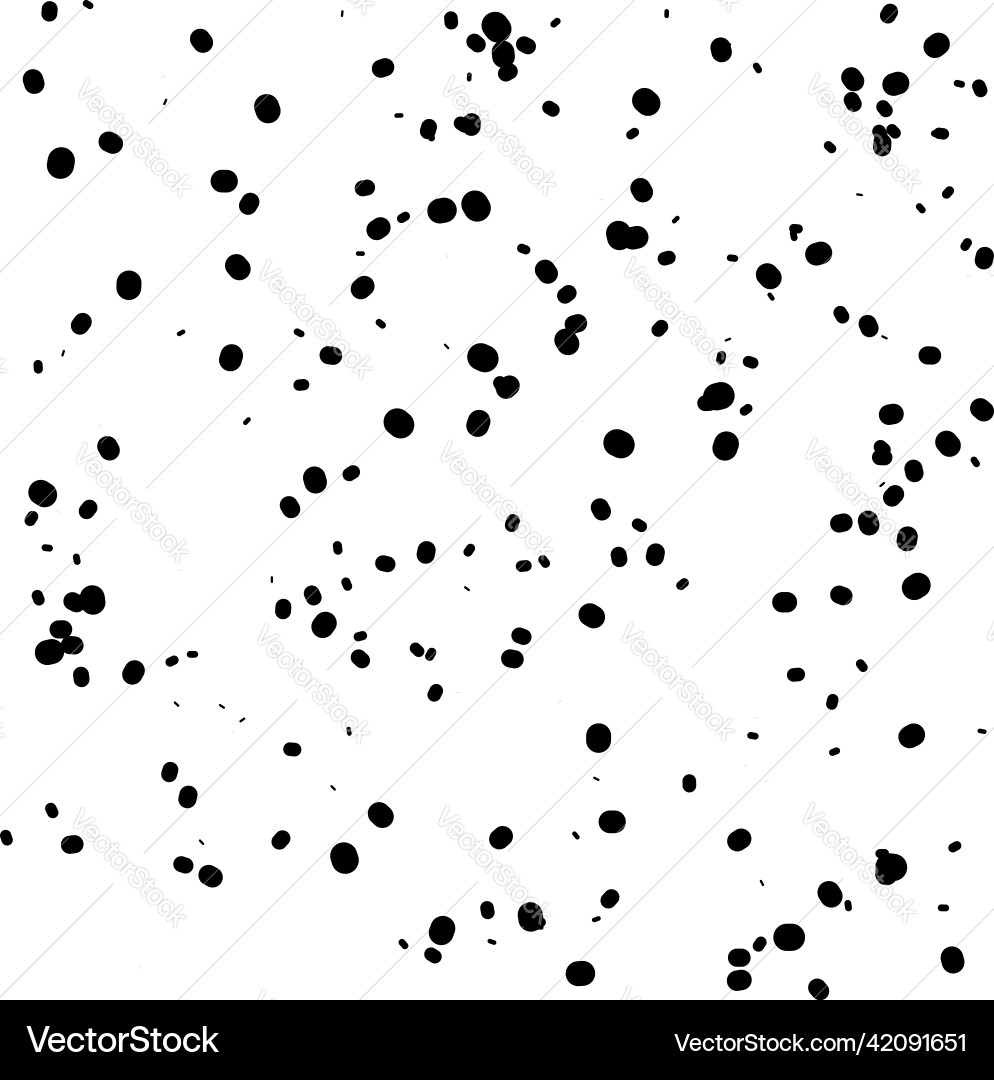 Random dots circles pattern polka Vector Image