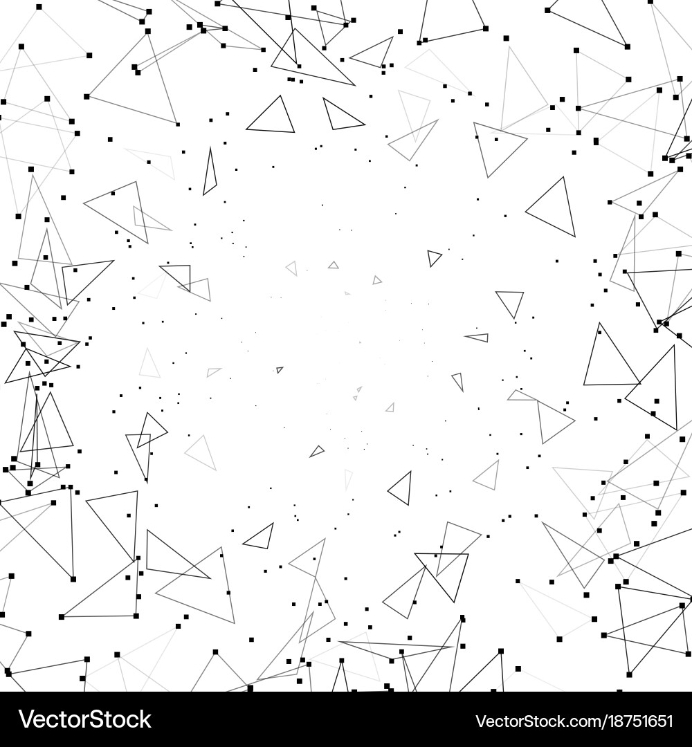 Simple triangular pattern Vector Image