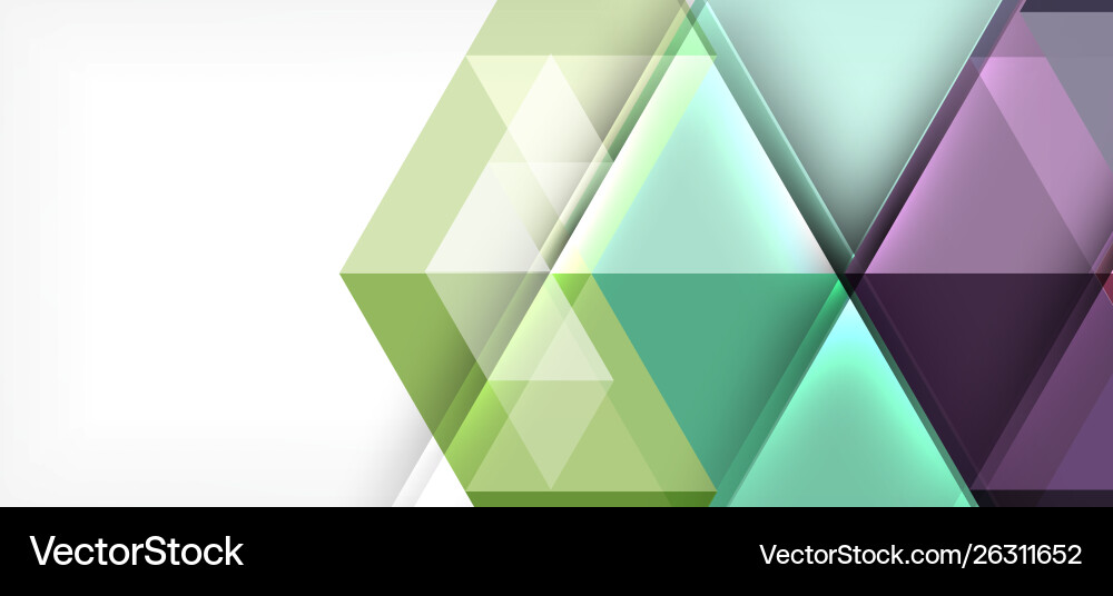 Abstract triangle pattern colorful backdrop Abstract triangle pattern colorful backdrop vector image