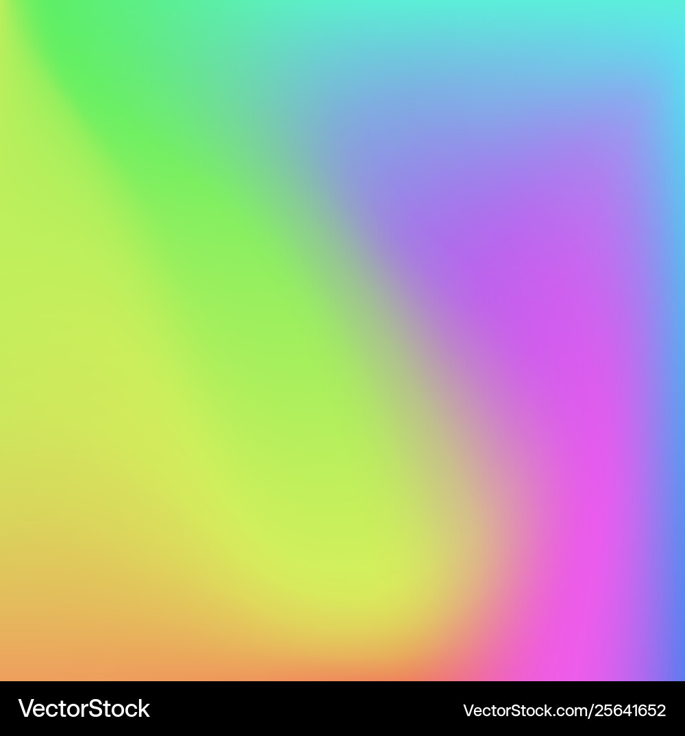 Bright colors gradient abstract soft background vector image