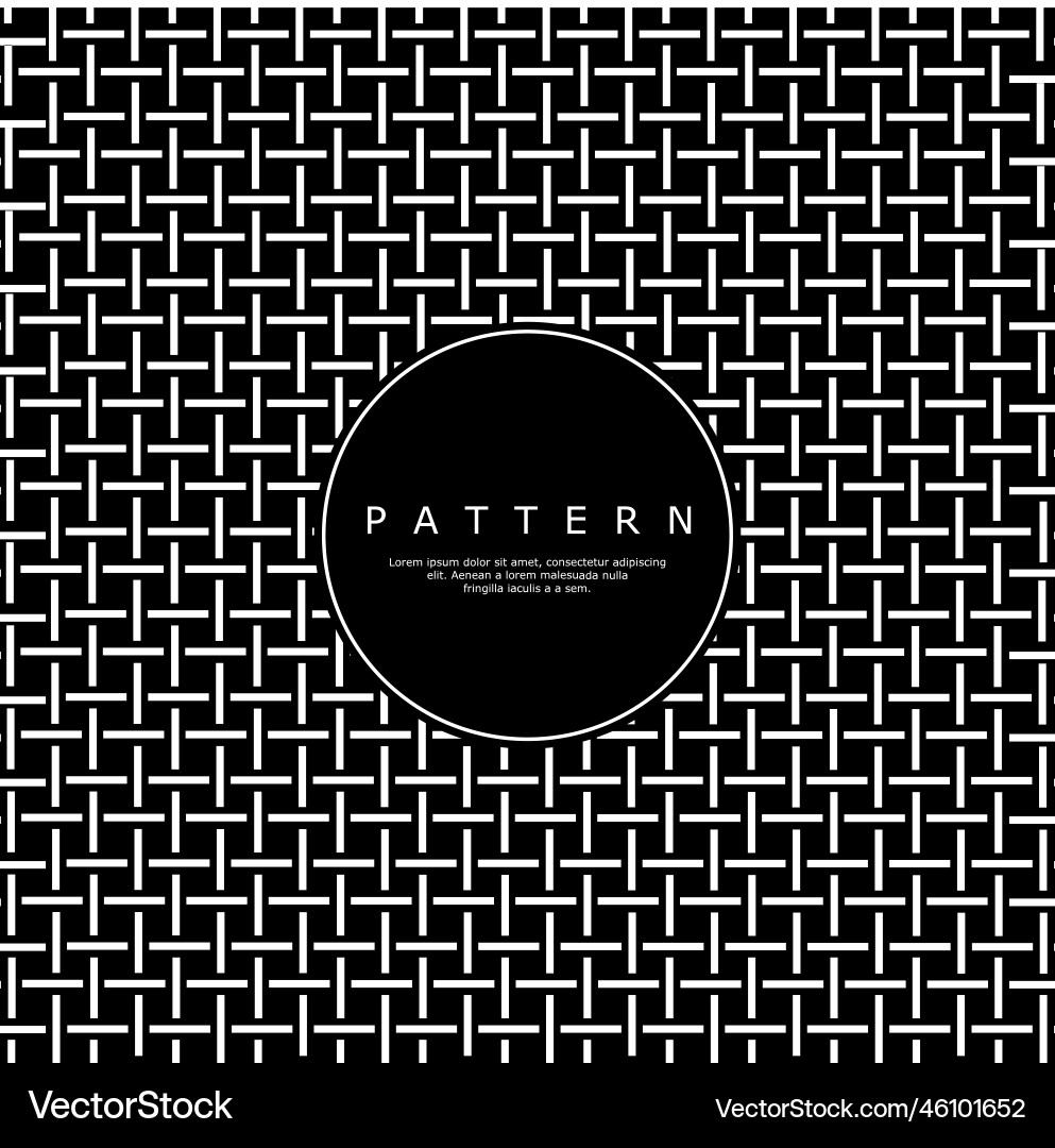 Modern line grid abstract pattern design vector image