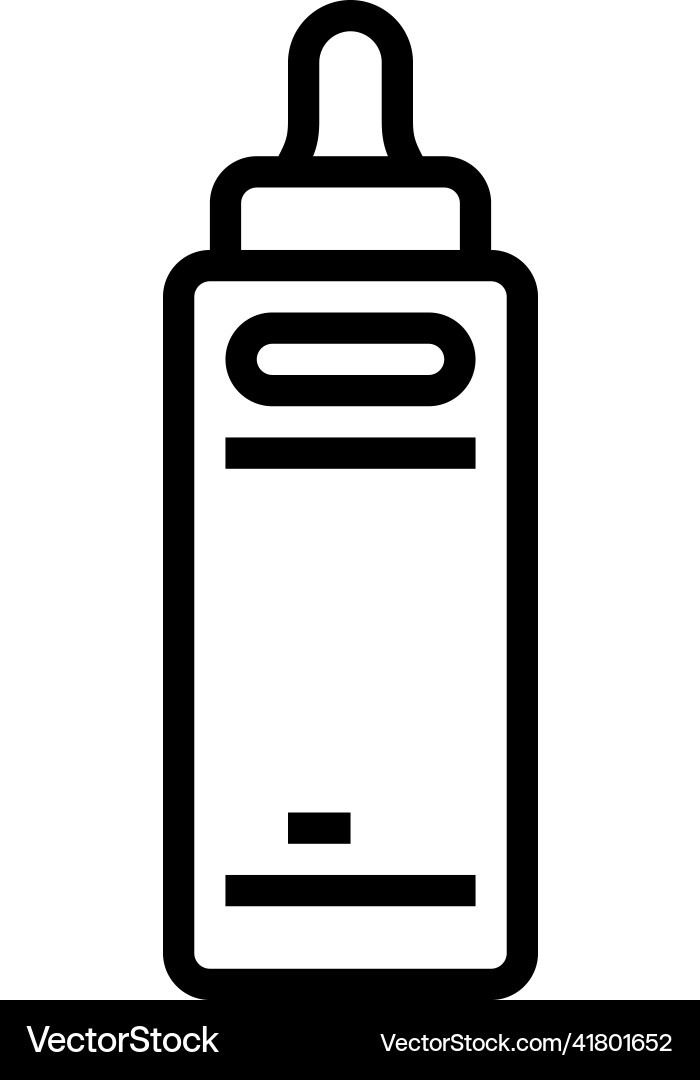 Scalp savior line icon Vector Image