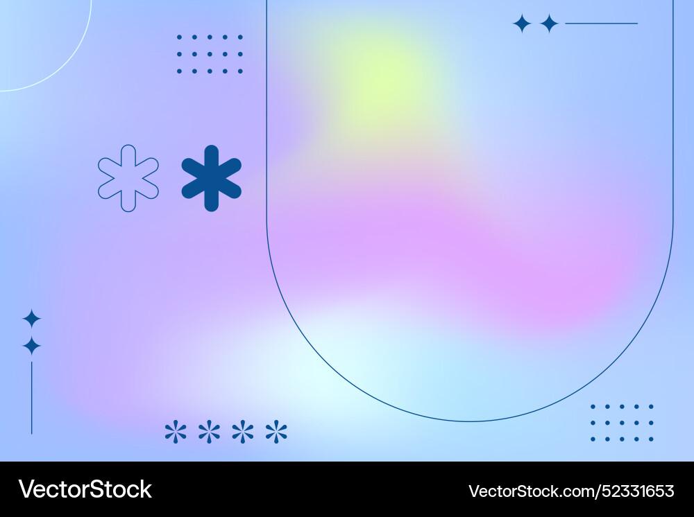 Gradient abstract background vector image