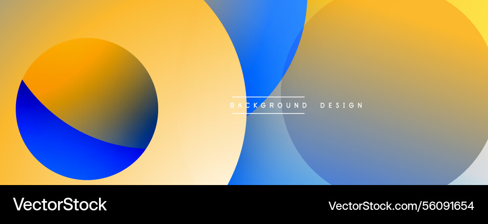 Abstract composition with layered circular Abstract composition with layered circular Vector Image