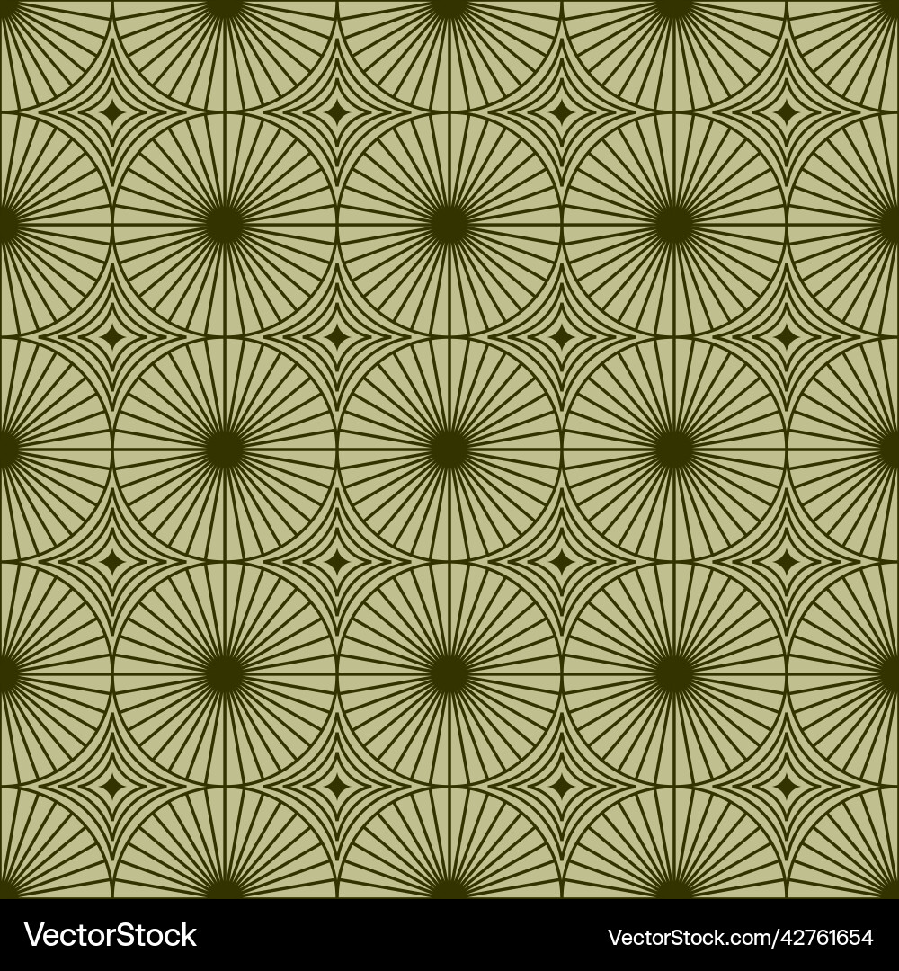 Abstract seamless repeat pattern flat style design vector image