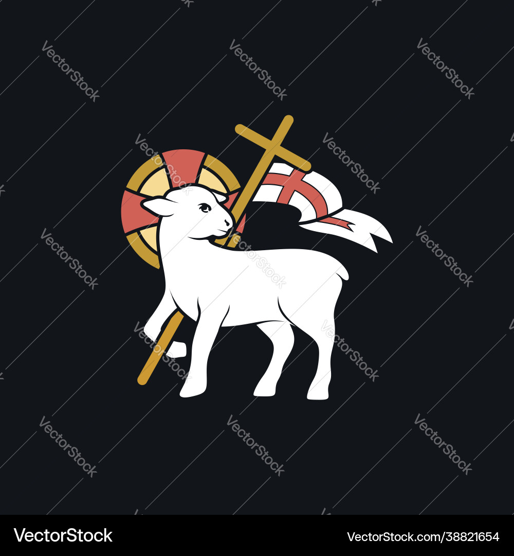 Lamb of God – Redemption Vector Image