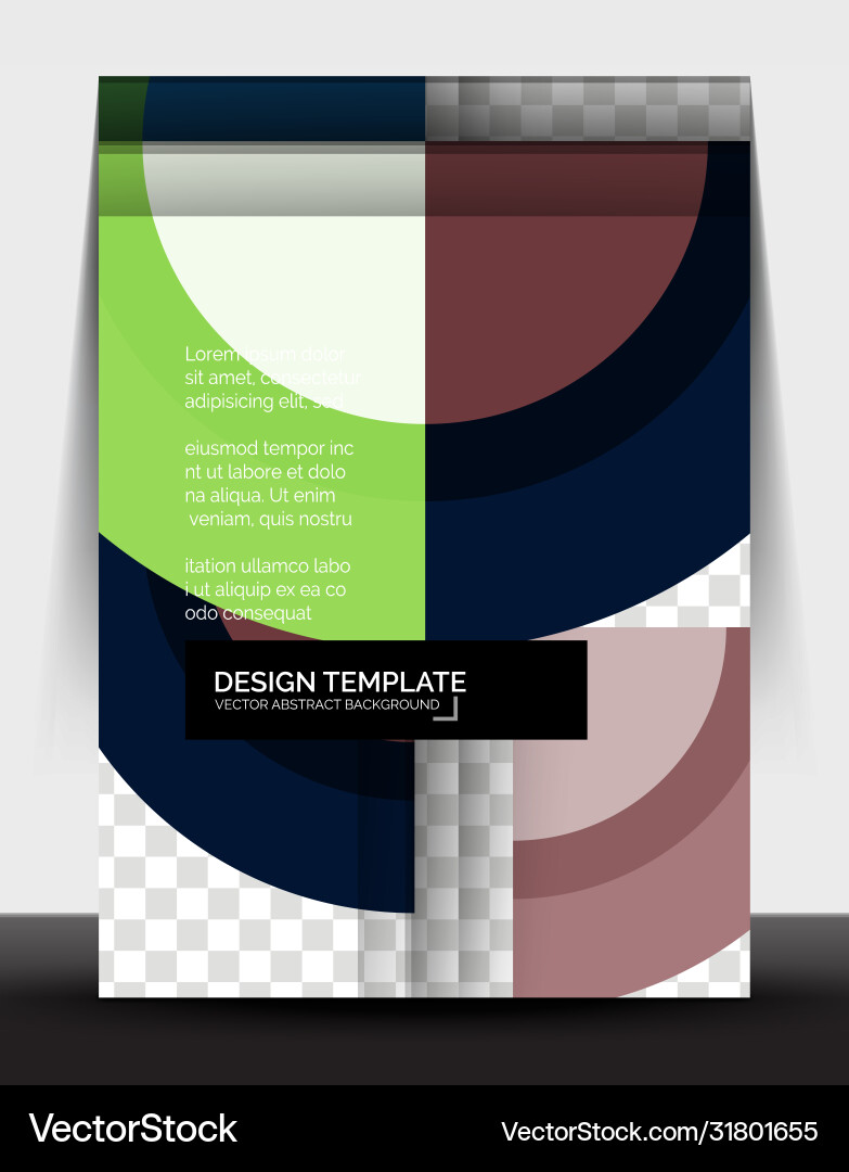 Kreisdesign a4 Flyer Druckvorlage jährlich Kreisdesign a4 Flyer Druckvorlage jährlich vektorbild