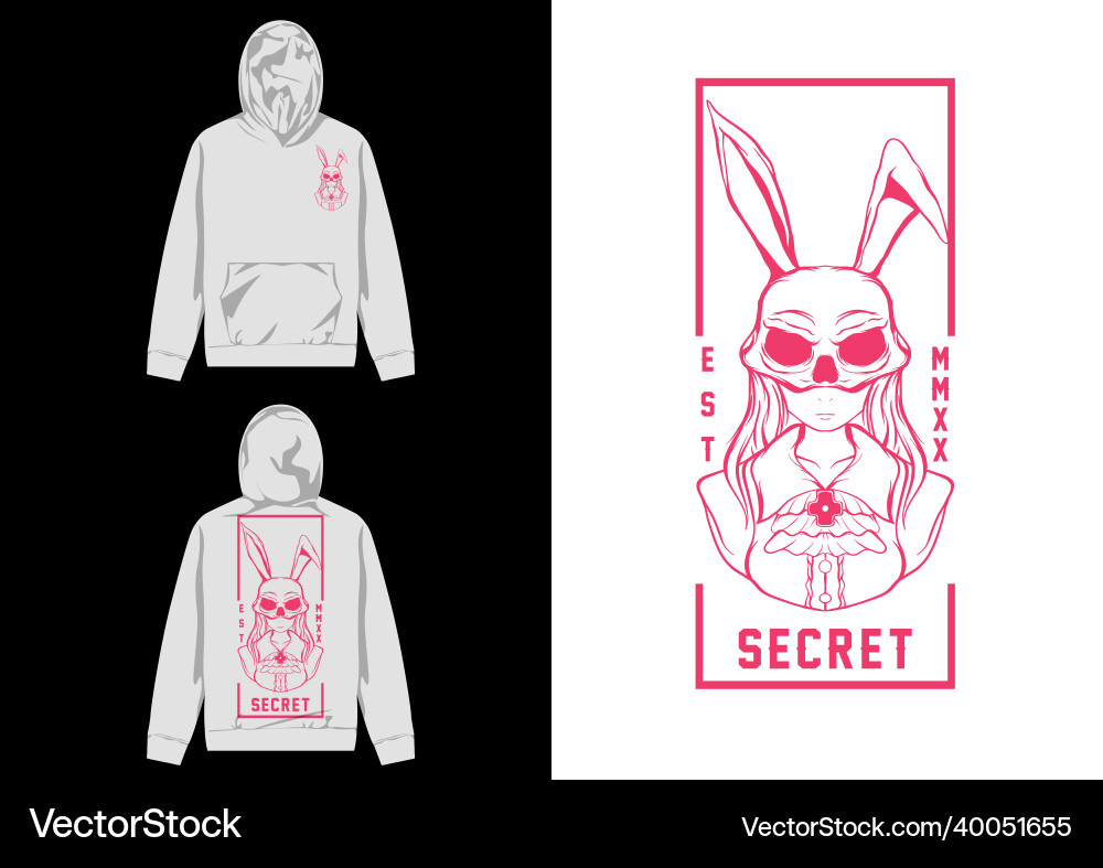 Retro Grunge Apparel - Japanese Inspired Vector Image