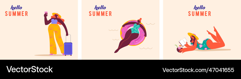 Summer festival sale poster modern style Summer festival sale poster modern style vector image
