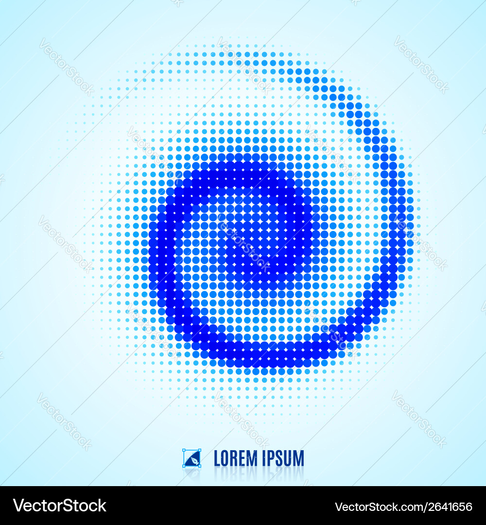 Abstract background with spiral vortex vector image