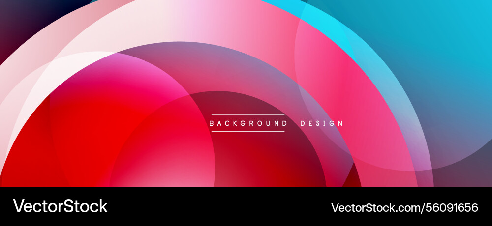 Background design with overlapping circular Background design with overlapping circular vector image