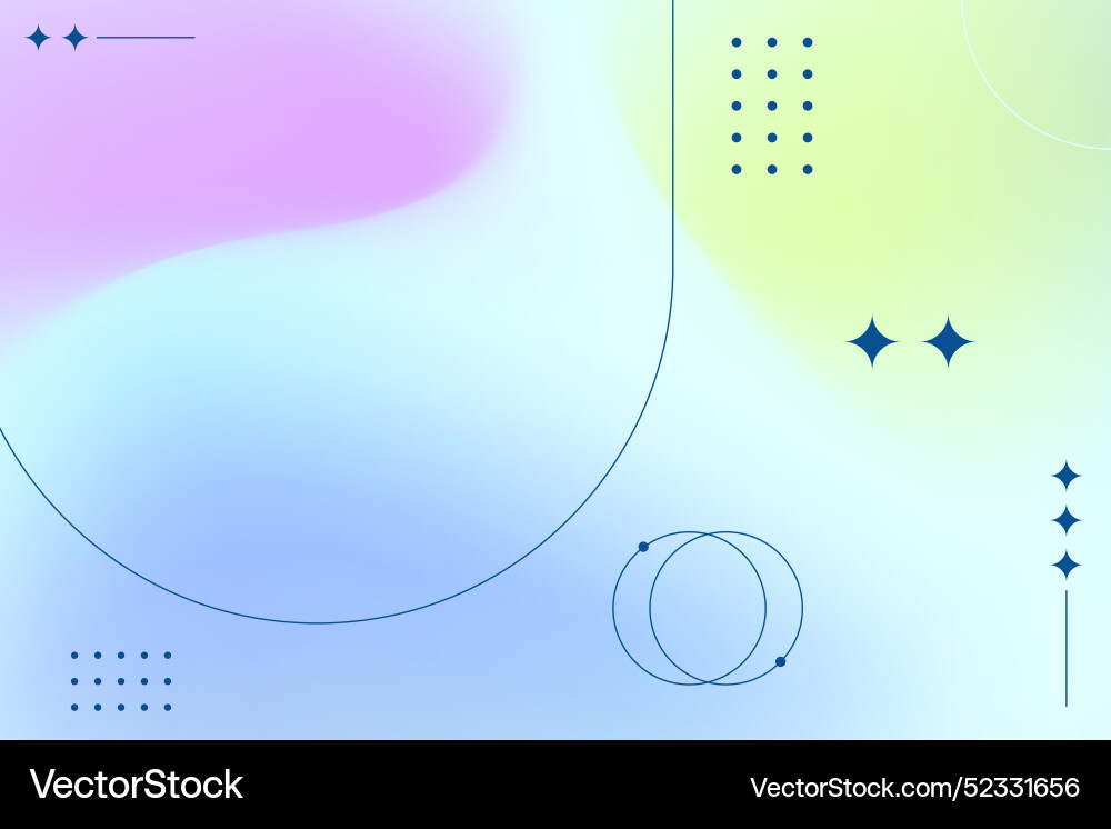 Gradient abstract background vector image