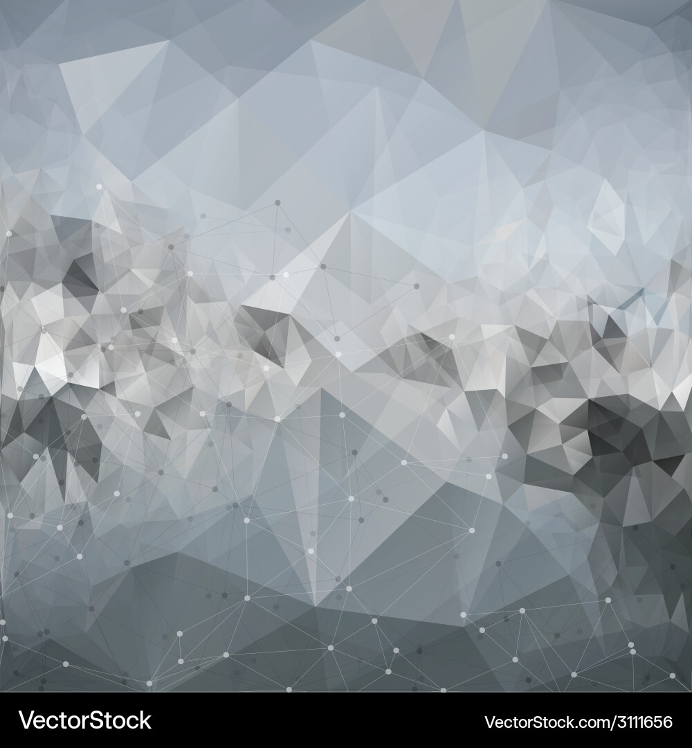 Molecule structure background for communication vector image