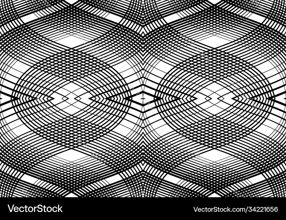 Repeatable and tileable grid mesh zig-zag Repeatable and tileable grid mesh zig-zag Vector Image