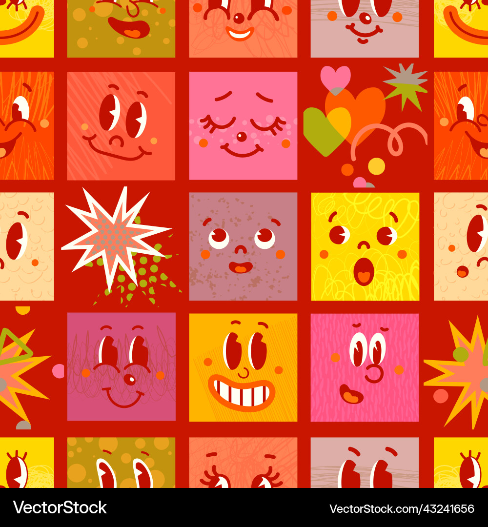 Seamless pattern with of different Seamless pattern with of different vector image