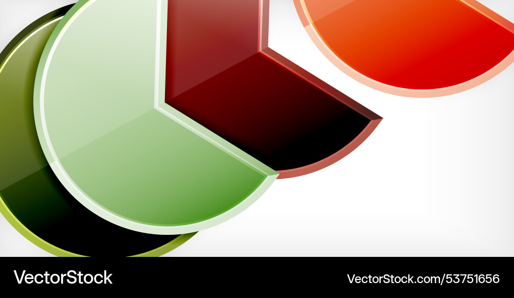 Trendy round shapes with triangular angle design Trendy round shapes with triangular angle design Vector Image