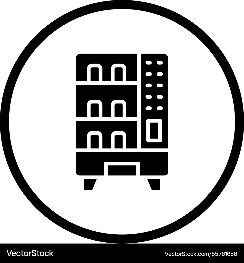 Vending machine icon design Vector Image