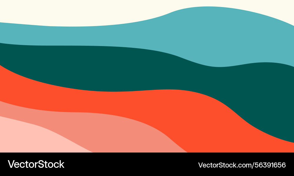 Wave curve design modern line pattern graphic Wave curve design modern line pattern graphic vector image
