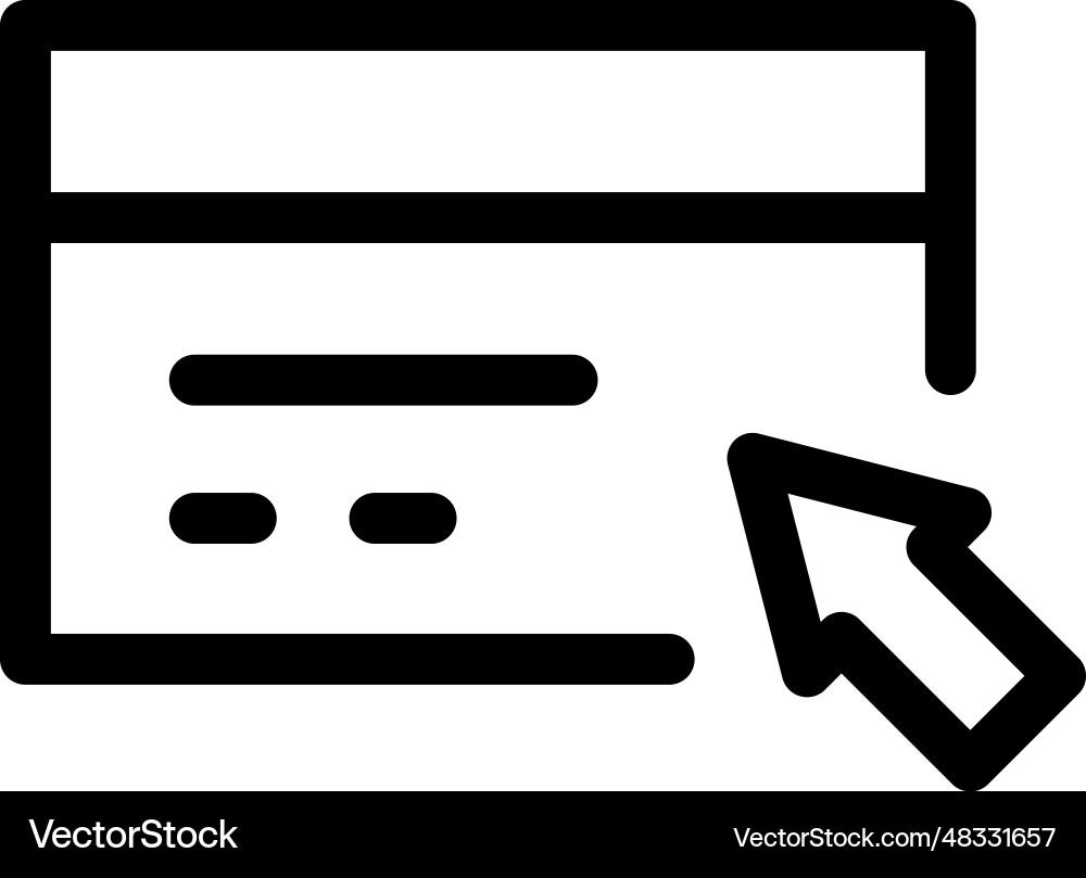 Browser icon Browser icon vector image