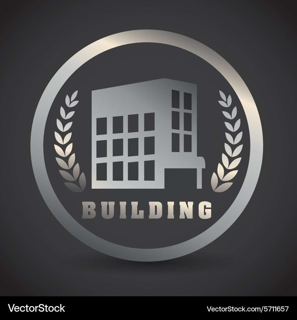 Building design vector image