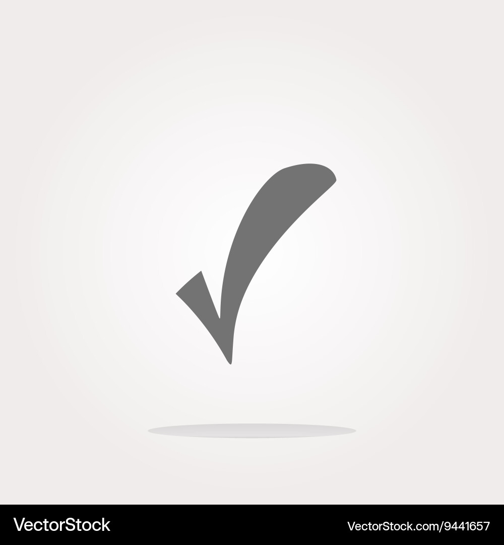 Check icon object vector image