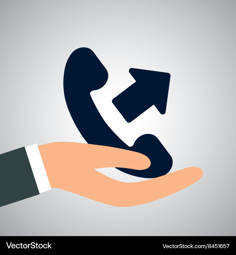 Design of call center editable vector image