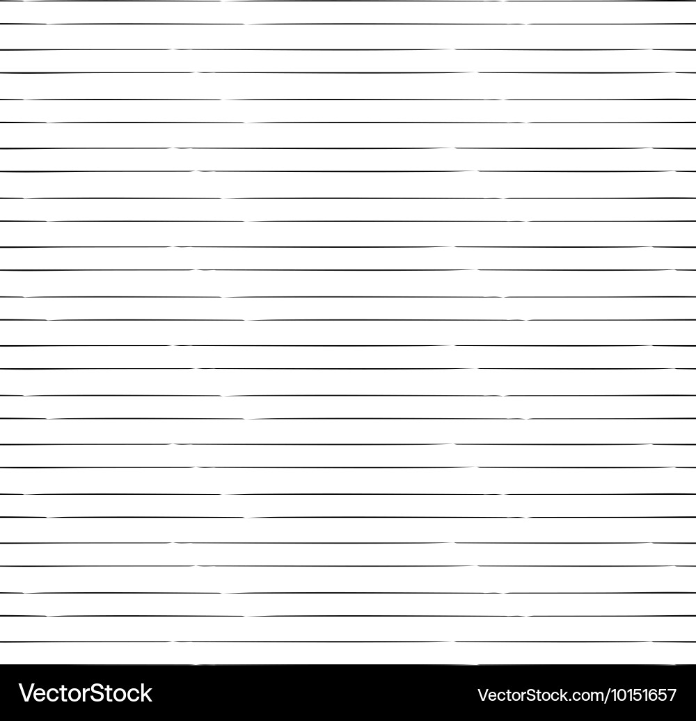 Hand drawn simple lines seamless pattern Vector Image