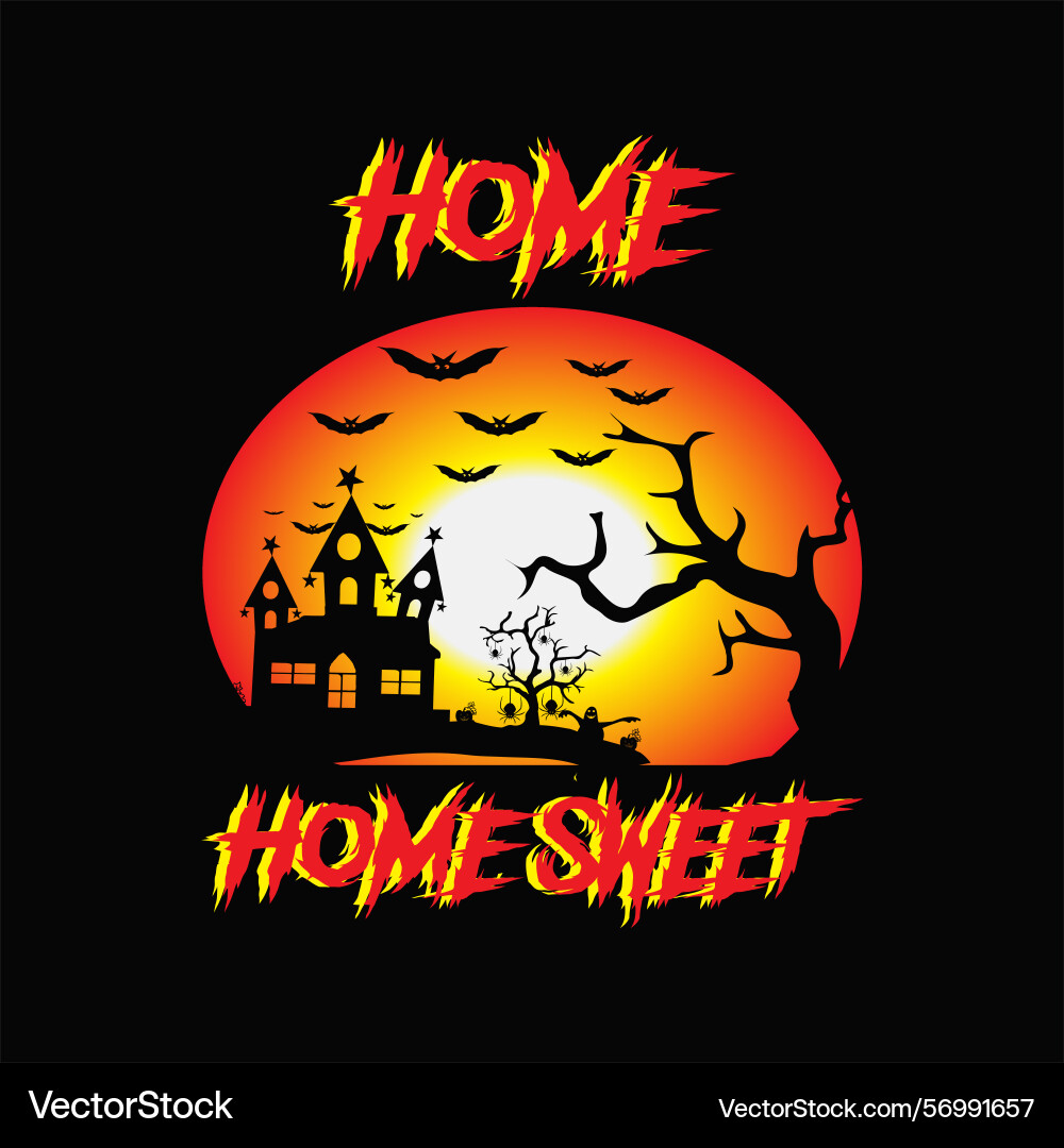Home sweet 11 Vector Image